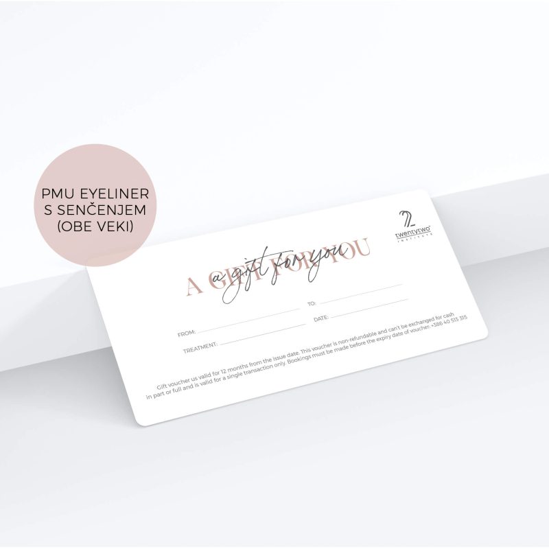 PMU Eyeliner Gift Voucher
