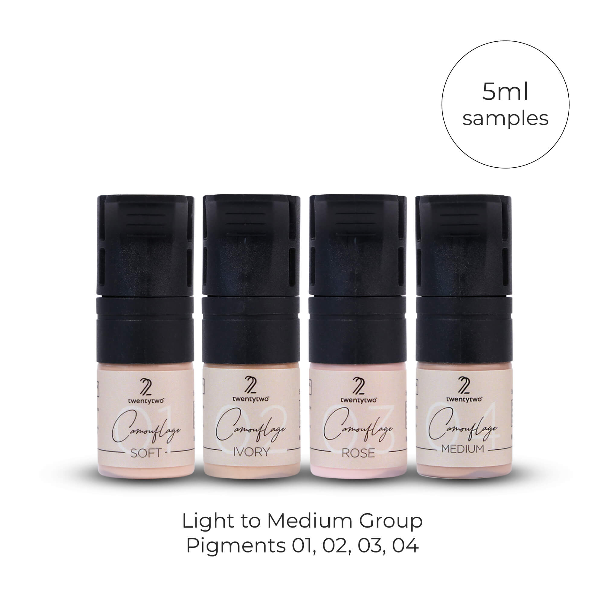 Light to Medium - 5ml samples
